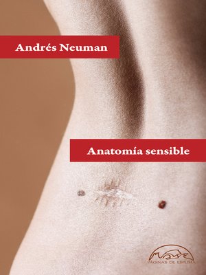 cover image of Anatomía sensible
